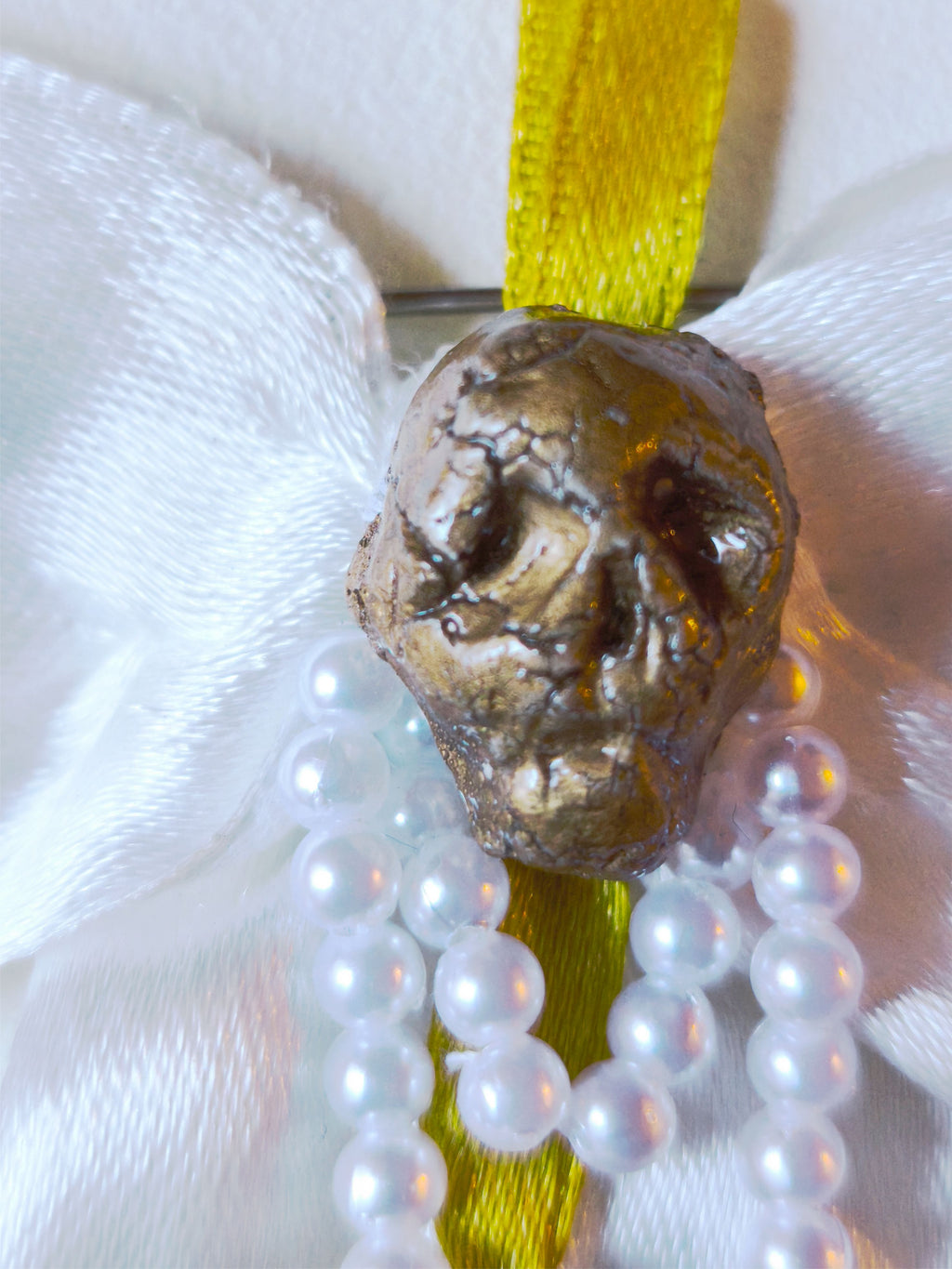 Collection "Madame is... In love In Palavas " / Crâne et Coquillage / Ruban Blanc