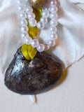 Collection "Madame is... In love In Palavas " / Crâne et Coquillage / Ruban Blanc
