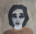 Petite acrylique sur papier / Portrait #4