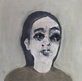 Petite acrylique sur papier / Portrait #2